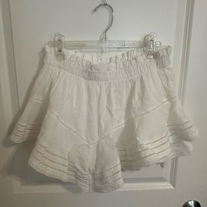 Aerie white skort